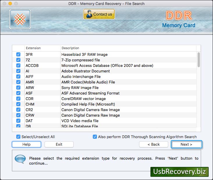 Mac memory card recovery software